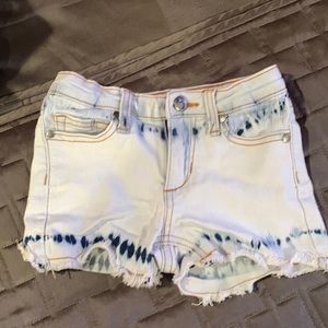 Tie dye size 4 Joe’s jeans  denim shorts